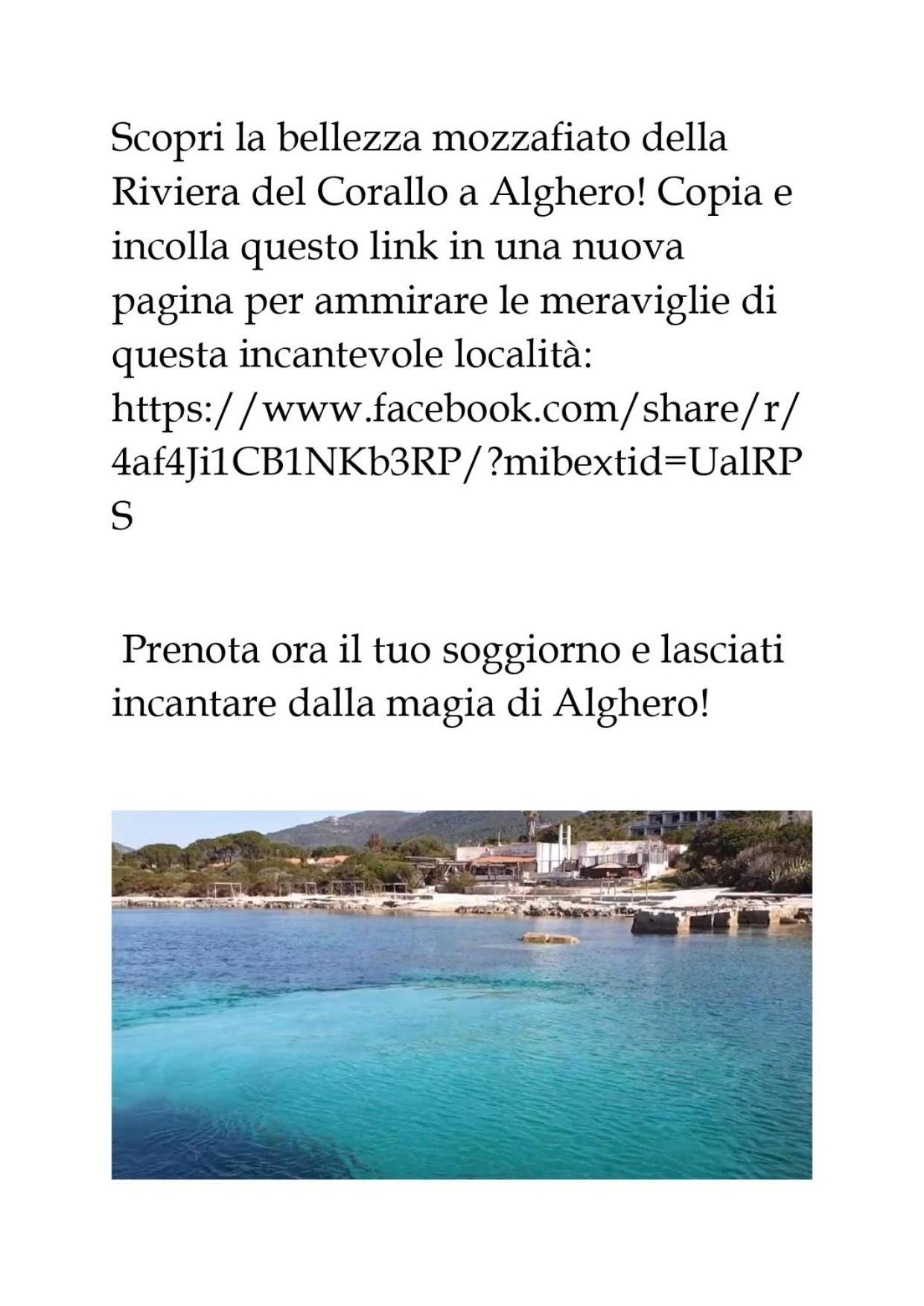 S'Aneddu E Oro Apartman Alghero Kültér fotó